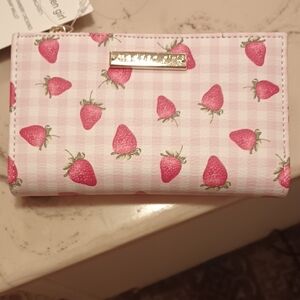 Madden Girl Strawberry Print Wallet